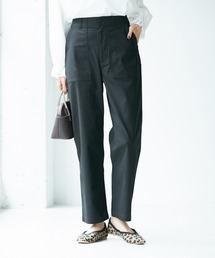 ROPE' PICNIC | 【WEB限定36サイズ/ブラック】バックサテンベイカーパンツ(その他パンツ)