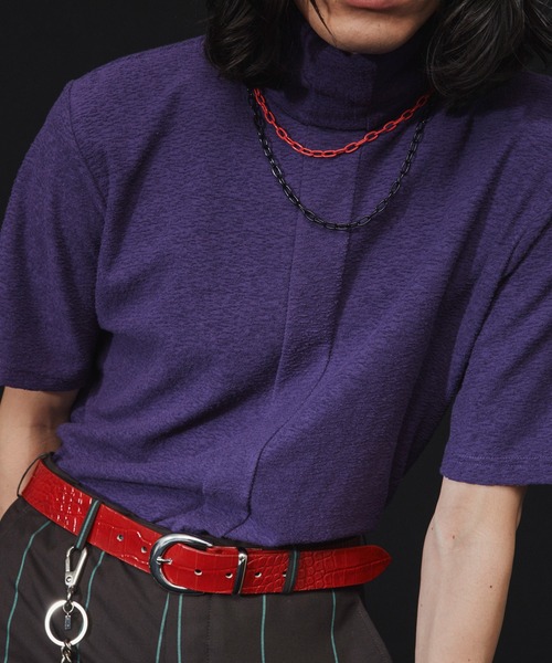 LITTLEBIG(リトルビッグ)の「LITTLEBIG Pile Turtle TS (LB211-TS03)(Tシャツ/カットソー・メンズ・ブラック/パープル・SMALL/MEDIUM/LARGE)」の2枚目の写真