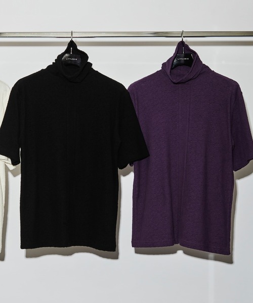 LITTLEBIG(リトルビッグ)の「LITTLEBIG Pile Turtle TS (LB211-TS03)(Tシャツ/カットソー・メンズ・ブラック/パープル・SMALL/MEDIUM/LARGE)」の6枚目の写真