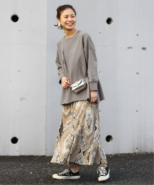 JOURNAL STANDARD relume（ジャーナルスタンダード　レリューム）の「オーバーサイズロングスウェット◆（スウェット・レディース・チャコールグレー/ピンク/ブルー系その他/ライトグレー/アイボリー・FREE）」の20枚目の写真