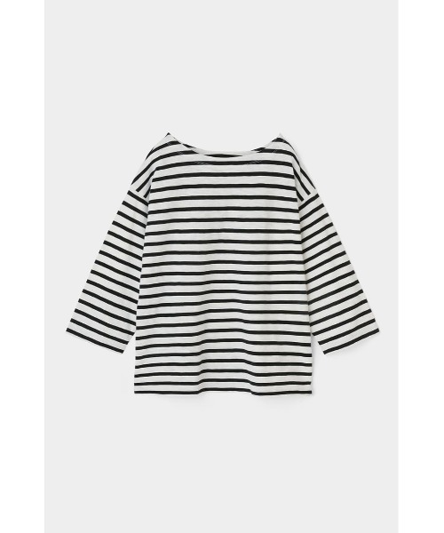 MOUSSY(マウジー)の「BOAT NECK LOOSE トップス(Tシャツ/カットソー・レディース・ベージュ系その他/ブルー系その他3/ホワイト系その他・FREE)」の2枚目の写真