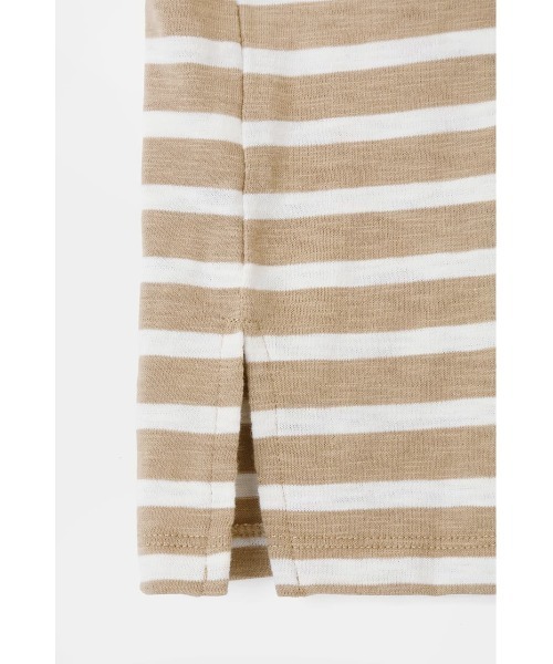 MOUSSY(マウジー)の「BOAT NECK LOOSE トップス(Tシャツ/カットソー・レディース・ベージュ系その他/ブルー系その他3/ホワイト系その他・FREE)」の11枚目の写真