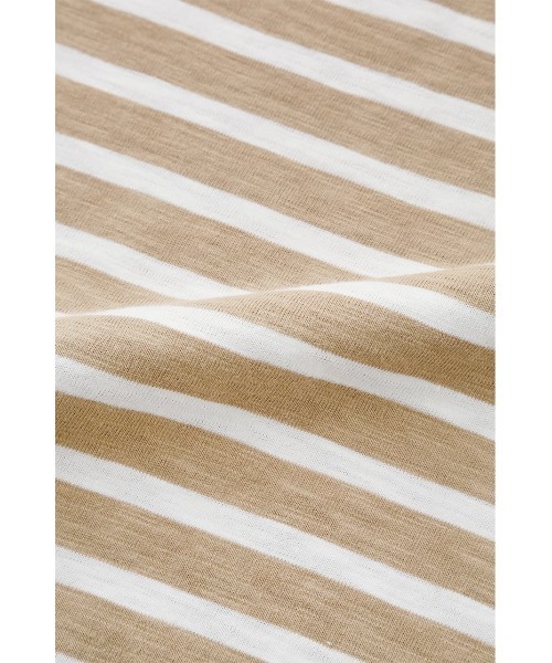 MOUSSY(マウジー)の「BOAT NECK LOOSE トップス(Tシャツ/カットソー・レディース・ベージュ系その他/ブルー系その他3/ホワイト系その他・FREE)」の14枚目の写真