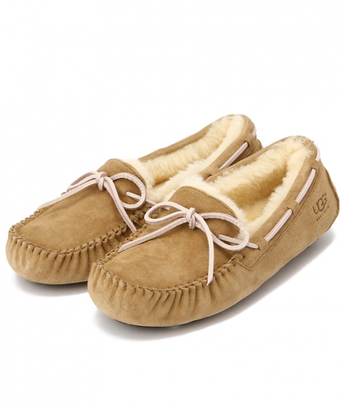 UGG（アグ）の「アグ/UGG Dakota SLP（モカシン/デッキシューズ・レディース・ダークグレー/ベージュ・7/6/8）」の4枚目の写真