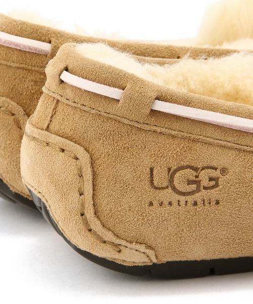 UGG（アグ）の「アグ/UGG Dakota SLP（モカシン/デッキシューズ・レディース・ダークグレー/ベージュ・7/6/8）」の11枚目の写真