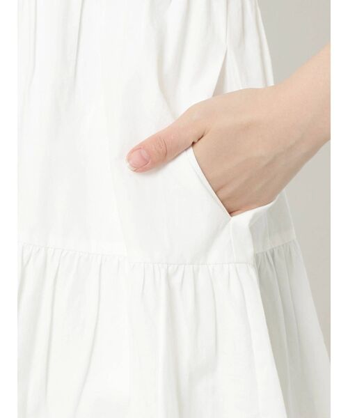 merry jenny（メリージェニー）の「パフスリーブギャザーミニワンピース（ワンピース・レディース・オフホワイト/ブラック/ブルー・FREE）」の13枚目の写真