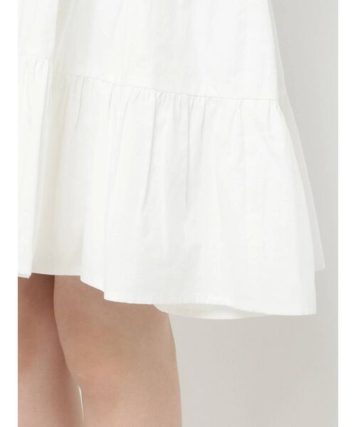 merry jenny（メリージェニー）の「パフスリーブギャザーミニワンピース（ワンピース・レディース・オフホワイト/ブラック/ブルー・FREE）」の14枚目の写真