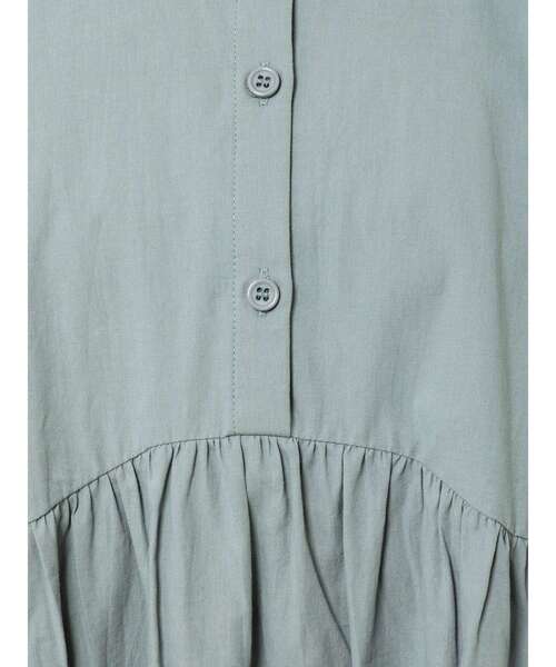 merry jenny（メリージェニー）の「パフスリーブギャザーミニワンピース（ワンピース・レディース・オフホワイト/ブラック/ブルー・FREE）」の16枚目の写真