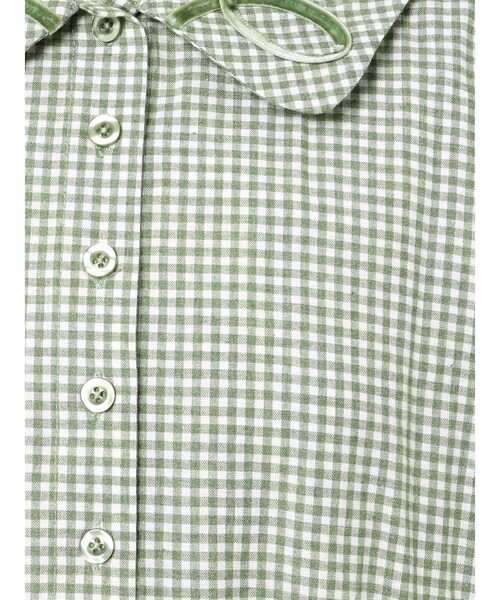 merry jenny（メリージェニー）の「くるくるパイピングカラーワンピース（ワンピース・レディース・ブラック/グリーン/ベージュ・FREE）」の17枚目の写真