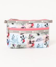 LeSportsac（レスポートサック）の「LeSportsac “Mickey & Friends Collection”COSMETIC CLUTCH　ミッキー パッチワーク（ポーチ・キッズ）」