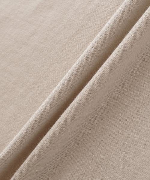 timecapsule（タイムカプセル）の「【timecapsule】「Oishi Gyunyu Nomitai」プリント半袖ビッグTシャツ（Tシャツ/カットソー・レディース・ホワイト/モカ/ベージュ系その他/ライトベージュ・FREE）」の12枚目の写真