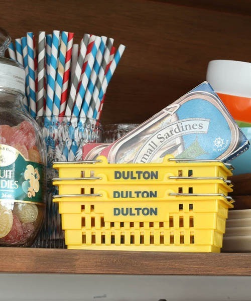DULTON(ダルトン)の「DESKTOP BASKET/デスクトップ バスケット(その他雑貨・メンズ・レッド/オレンジ/イエロー/グリーン/アイボリー/ピンク/サックスブルー/グレー/ミント/ネイビー・FREE)」の7枚目の写真
