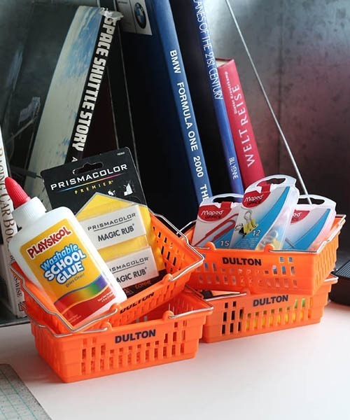 DULTON(ダルトン)の「DESKTOP BASKET/デスクトップ バスケット(その他雑貨・メンズ・レッド/オレンジ/イエロー/グリーン/アイボリー/ピンク/サックスブルー/グレー/ミント/ネイビー・FREE)」の10枚目の写真