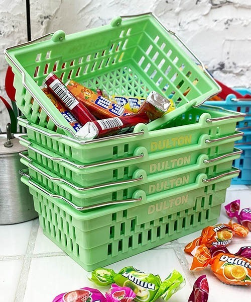DULTON(ダルトン)の「DESKTOP BASKET/デスクトップ バスケット(その他雑貨・メンズ・レッド/オレンジ/イエロー/グリーン/アイボリー/ピンク/サックスブルー/グレー/ミント/ネイビー・FREE)」の5枚目の写真