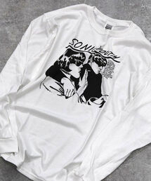 GLOSTER | SonicYouth/WhiteGoo プリントロングスリーブTシャツ(Tシャツ/カットソー)