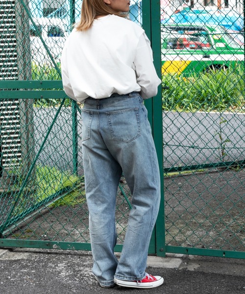 kutir（クティール）の「カレッジロゴ刺繍ノースリーブ（Tシャツ/カットソー・レディース・チャコールグレー/オフホワイト/オレンジ/グリーン・FREE）」の14枚目の写真