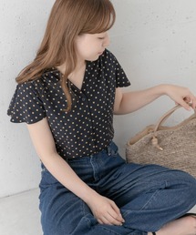 URBAN RESEARCH Sonny Label | 【WEB限定】ドットラッフルブラウス(シャツ/ブラウス)