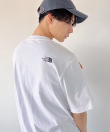 【THE NORTH FACE ザ・ノースフェイス】ハーフドーム ワンポイントロゴ 半袖Tシャツ DAILY LOGO SS/R/TEE