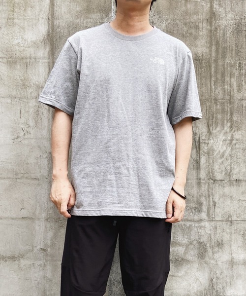 THE NORTH FACE(ザノースフェイス)の「【THE NORTH FACE ザ・ノースフェイス】ハーフドーム ワンポイントロゴ 半袖Tシャツ DAILY LOGO SS/R/TEE(Tシャツ/カットソー・メンズ・ホワイト/ブラック・M/L/XL/XXL)」の11枚目の写真