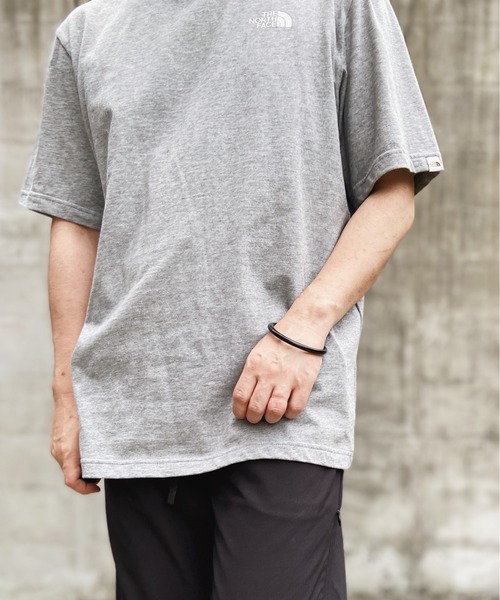 THE NORTH FACE(ザノースフェイス)の「【THE NORTH FACE ザ・ノースフェイス】ハーフドーム ワンポイントロゴ 半袖Tシャツ DAILY LOGO SS/R/TEE(Tシャツ/カットソー・メンズ・ホワイト/ブラック・M/L/XL/XXL)」の12枚目の写真