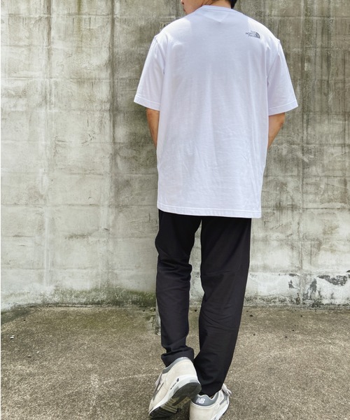 THE NORTH FACE(ザノースフェイス)の「【THE NORTH FACE ザ・ノースフェイス】ハーフドーム ワンポイントロゴ 半袖Tシャツ DAILY LOGO SS/R/TEE(Tシャツ/カットソー・メンズ・ホワイト/ブラック・M/L/XL/XXL)」の14枚目の写真