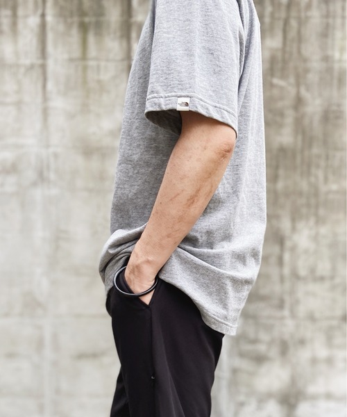 THE NORTH FACE(ザノースフェイス)の「【THE NORTH FACE ザ・ノースフェイス】ハーフドーム ワンポイントロゴ 半袖Tシャツ DAILY LOGO SS/R/TEE(Tシャツ/カットソー・メンズ・ホワイト/ブラック・M/L/XL/XXL)」の15枚目の写真