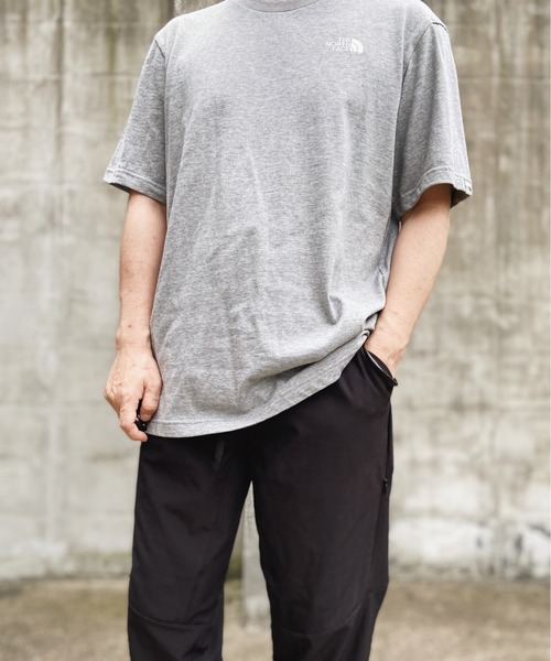 THE NORTH FACE(ザノースフェイス)の「【THE NORTH FACE ザ・ノースフェイス】ハーフドーム ワンポイントロゴ 半袖Tシャツ DAILY LOGO SS/R/TEE(Tシャツ/カットソー・メンズ・ホワイト/ブラック・M/L/XL/XXL)」の16枚目の写真