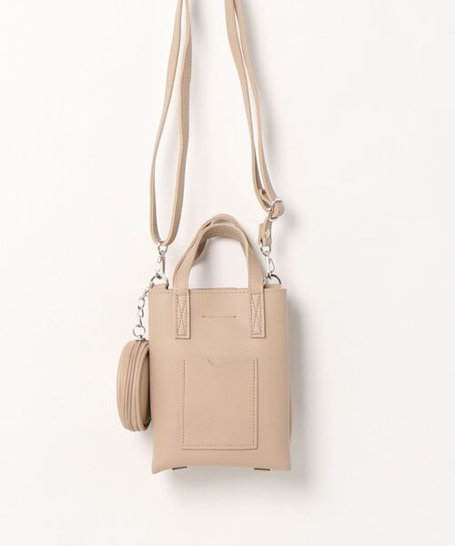WILLSELECTION（ウィルセレクション）の「スクエアポシェット（ショルダーバッグ・レディース・オフホワイト/ベージュ・FREE）」の6枚目の写真