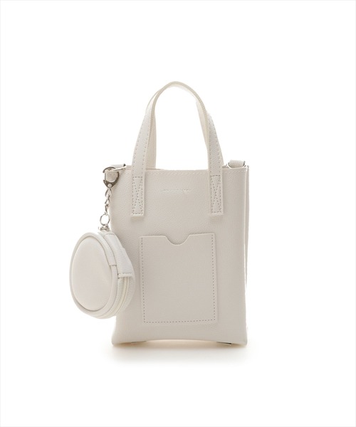 WILLSELECTION（ウィルセレクション）の「スクエアポシェット（ショルダーバッグ・レディース・オフホワイト/ベージュ・FREE）」の18枚目の写真