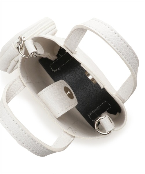 WILLSELECTION（ウィルセレクション）の「スクエアポシェット（ショルダーバッグ・レディース・オフホワイト/ベージュ・FREE）」の17枚目の写真