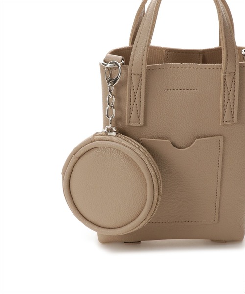 WILLSELECTION（ウィルセレクション）の「スクエアポシェット（ショルダーバッグ・レディース・オフホワイト/ベージュ・FREE）」の9枚目の写真