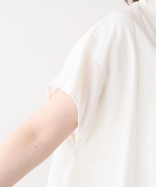 PUAL CE CIN（ピュアルセシン）の「【Du noir】綿／コットンローンワンピース（ワンピース・レディース・ホワイト/ブラック・FREE）」の11枚目の写真