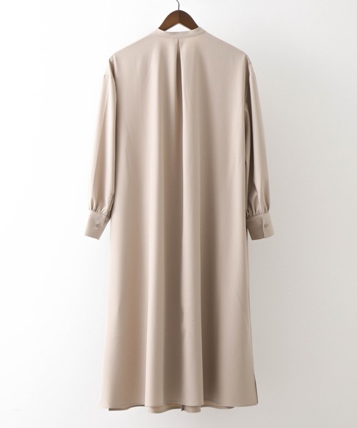 RECLY 2WAY オールシーズン長袖 ベルト付きシャツワンピース RECLY 2WAY オールシーズン長袖 ベルト付きシャツワンピース