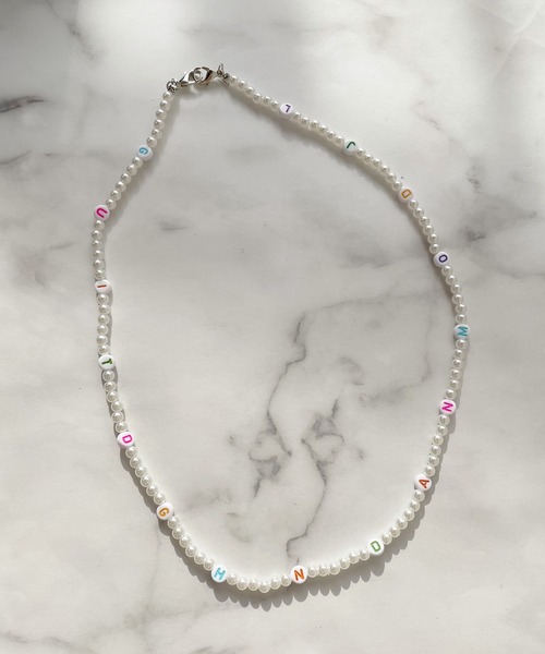 Ein（アイン）の「Ein/カラフルビーズデザインマスクチェーン（ネックレス・レディース・その他1/その他2/A/B・FREE）」の4枚目の写真