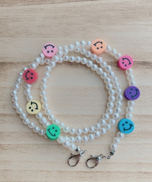 Ein（アイン）の「Ein/カラフルビーズデザインマスクチェーン（ネックレス・レディース・その他1/その他2/A/B・FREE）」の5枚目の写真