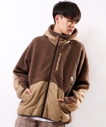 美品POWER TO THE PEOPLE ボア フリース セットアップL 美品POWER TO THE PEOPLE ボア フリース セットアップL