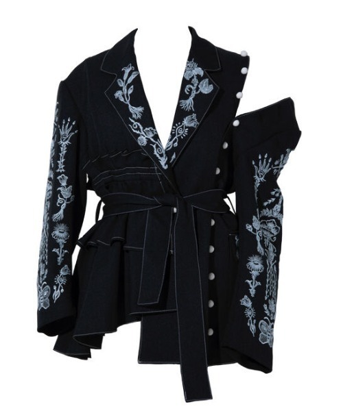 rurumu: witch craft emb JK テーラード ジャケット rurumu:（ルルムウ）の「rurumu:/ルルムウ/witch craft emb JK