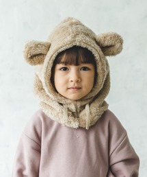 pairmanon | 【もこもこボア】ふわふわくま耳 キッズベビースヌード(ネックウォーマー/スヌード)