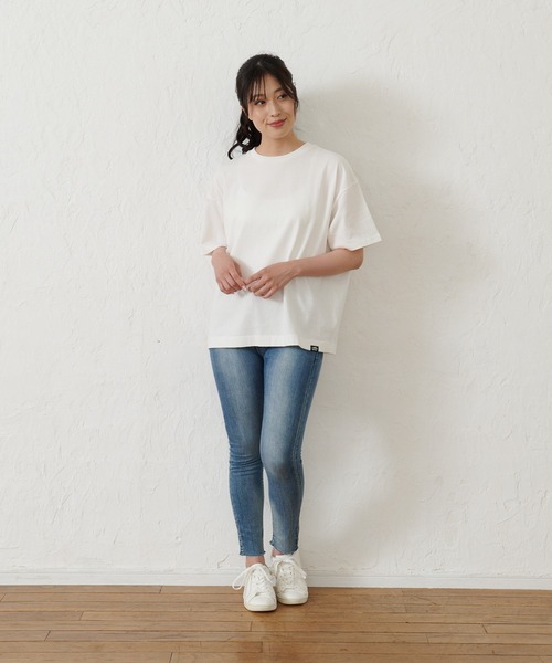OUTDOOR PRODUCTS(アウトドアプロダクツ)の「【OUTDOOR PRODUCTS】USAコットン ヘビーウェイトバックフォト(バックプリント)Tシャツ(Tシャツ/カットソー・レディース・ホワイト/カーキ/ベージュ/ブラック・FREE)」の5枚目の写真