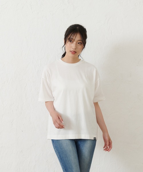 OUTDOOR PRODUCTS(アウトドアプロダクツ)の「【OUTDOOR PRODUCTS】USAコットン ヘビーウェイトバックフォト(バックプリント)Tシャツ(Tシャツ/カットソー・レディース・ホワイト/カーキ/ベージュ/ブラック・FREE)」の7枚目の写真