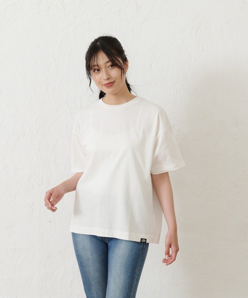 OUTDOOR PRODUCTS(アウトドアプロダクツ)の「【OUTDOOR PRODUCTS】USAコットン ヘビーウェイトバックフォト(バックプリント)Tシャツ(Tシャツ/カットソー・レディース・ホワイト/カーキ/ベージュ/ブラック・FREE)」の8枚目の写真