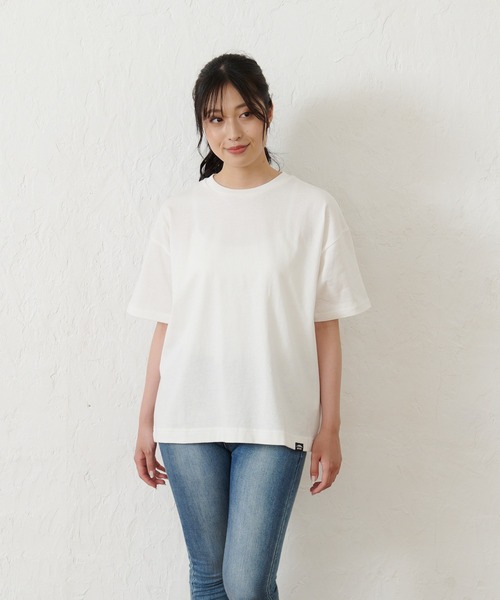 OUTDOOR PRODUCTS(アウトドアプロダクツ)の「【OUTDOOR PRODUCTS】USAコットン ヘビーウェイトバックフォト(バックプリント)Tシャツ(Tシャツ/カットソー・レディース・ホワイト/カーキ/ベージュ/ブラック・FREE)」の9枚目の写真