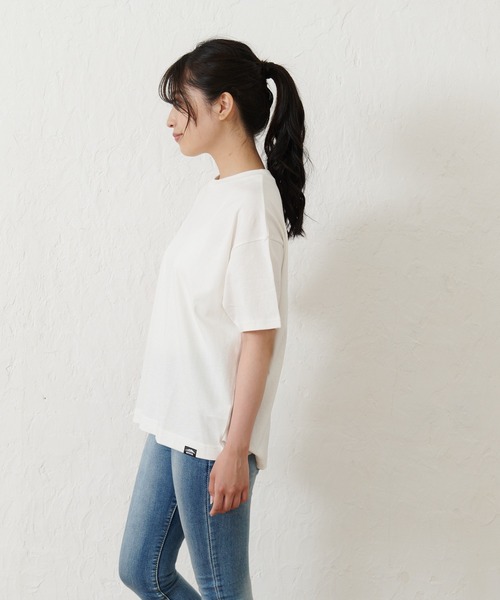 OUTDOOR PRODUCTS(アウトドアプロダクツ)の「【OUTDOOR PRODUCTS】USAコットン ヘビーウェイトバックフォト(バックプリント)Tシャツ(Tシャツ/カットソー・レディース・ホワイト/カーキ/ベージュ/ブラック・FREE)」の10枚目の写真