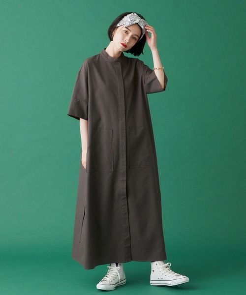 ワークシャツワンピース ワンピース Manana マニャーナ のファッション通販 Zozotown