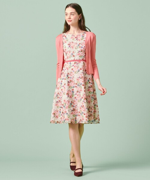 TOCCA（トッカ）の「【洗える！】AJISAI カーディガン（カーディガン/ボレロ・レディース・ネイビー系/パープル系/オールドローズ系・MEDIUM/X-SMALL）」の13枚目の写真