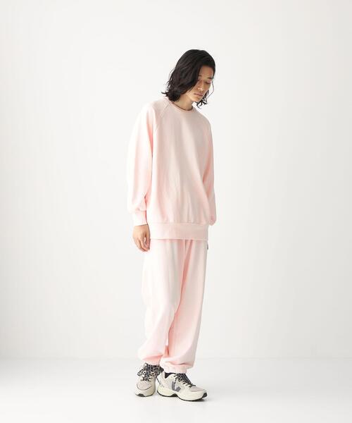 CITEN（シテン）の「＜CITEN（シテン）＞GIZAコットン スウェット（スウェット・メンズ・ホワイト/ダークグレー/ライトピンク・M/L）」の19枚目の写真