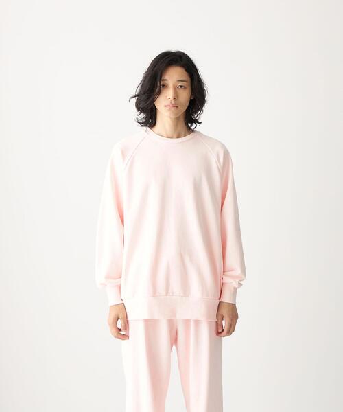 CITEN（シテン）の「＜CITEN（シテン）＞GIZAコットン スウェット（スウェット・メンズ・ホワイト/ダークグレー/ライトピンク・M/L）」の20枚目の写真