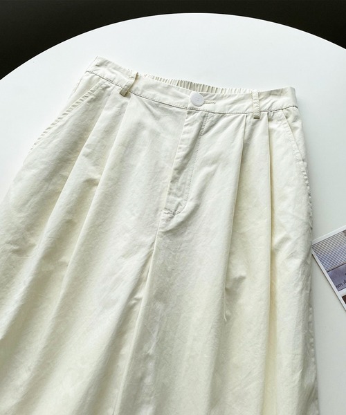 aimoha（アイモハ）の「コットンラフパンツ（その他パンツ・レディース・ホワイト/ベージュ/イエロー・MEDIUM/LARGE）」の4枚目の写真