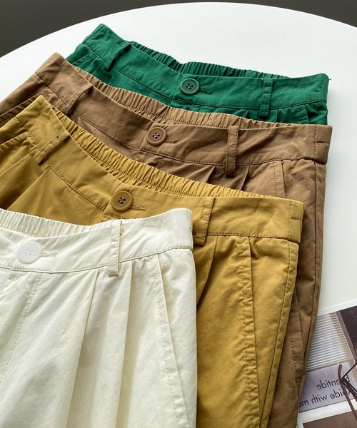 aimoha（アイモハ）の「コットンラフパンツ（その他パンツ・レディース・ホワイト/ベージュ/イエロー・MEDIUM/LARGE）」の12枚目の写真