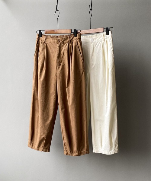 aimoha（アイモハ）の「コットンラフパンツ（その他パンツ・レディース・ホワイト/ベージュ/イエロー・MEDIUM/LARGE）」の9枚目の写真